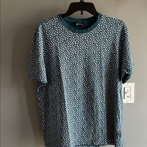 Ben Sherman Men’s  Blue Patterned Shirt